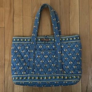 Vintage Vera Bradley Bees Small Tote
